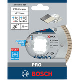 Bosch Professional PRO Ceramic X-LOCK Diamant-Trennscheibe, Ø 115mm Bohrung 22,23mm