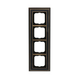 Busch-Jaeger Rahmen vierfach anthrazit, Retail