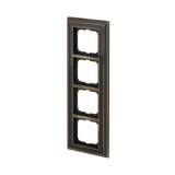 Busch-Jaeger Rahmen vierfach anthrazit, Retail