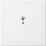 Busch-Jaeger Wippe auf weißer Oberfläche weiß, Retail