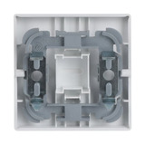 Busch-Jaeger Wippe mit Aufdruck weiß, Retail