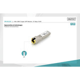 Digitus Mini GBIC Kupfer SFP Modul, Transceiver 
