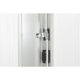 Digitus Netzwerkschrank Unique Serie - 800x800 mm (BxT), IT-Schrank hellgrau, 42 Höheneinheiten