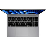 GEEKOM GEEKBOOK X16 PRO, Notebook silber, Intel® Core™ Ultra 9 185H, Intel® Arc™ Graphics, 32 GB LPDDR5X, 2 TB (2 TB SSD), Windows 11 Pro