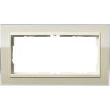 Gira Abdeckrahmen für Event mit Zwischenrahmen glänzend, Abdeckung Retail