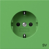 Gira Schutzkontaktsteckdose Typ F 16 Ampere 250 Volt mit erhöhtem Berührungsschutz weiß, Retail