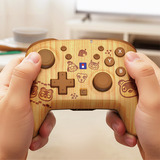 HORI Wireless HORIPAD Turbo (Holzbraun), Gamepad braun, Nintendo Switch 2