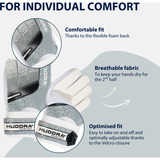 HUDORA Torwarthandschuhe für Kinder, grau, Gr. M grau/weiß, für Kinder ab 5 Jahren