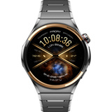 Huawei Watch 6 Pro 46mm (Leib-L29D), Smartwatch grau, Space Edition, schwarzes Titan-Armband