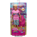 Mattel Barbie Mysteries Beach Detectives Ken-Puppe und Zubehör 