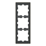 Merten Rahmen 3-fach Moccametallic bronze, Retail