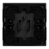 Merten Wippe einteilig für mechanische Schalter und Tastereinsätze, lackiert matt, Typ MEG3300-0403 schwarz (matt), Retail