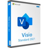 Microsoft Visio Professional 2021, Office-Software Englisch
