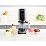 Ninja CREAMi Eismaschine NC300EU - Generalüberholt schwarz/silber, für 1.400ml Eiscreme, 800 Watt
