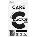 PanzerGlass Samba Case, Handyhülle schwarz, iPhone 16e, QI-kompatibel