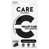 PanzerGlass Wallet Case mit Kickstand, Handyhülle schwarz, Samsung Galaxy S24 FE 5G