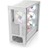 RAIJINTEK AGOS MAX-MS4, Tower-Gehäuse weiß, Tempered Glass
