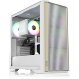 RAIJINTEK AGOS MAX-MS4, Tower-Gehäuse weiß, Tempered Glass