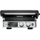 Rommelsbacher Kontaktgrill KG 2025 edelstahl/schwarz, 2.000 Watt