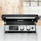 Rommelsbacher Kontaktgrill KG 2025 edelstahl/schwarz, 2.000 Watt