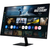 SAMSUNG Smart AI Monitor S32FM700UU, LED-Monitor 80 cm (32 Zoll), schwarz, UltraHD/4K, VA, HDR, Fernbedienung, Lautsprecher