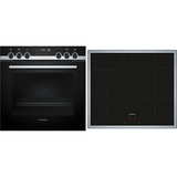 Siemens PQ521IA03, Herdset schwarz/silber