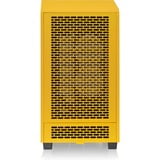 Thermaltake The Tower 200 Bumblebee, Tower-Gehäuse dunkelgelb, Tempered Glass