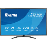 iiyama ProLite X4373UHSU-B2, LED-Monitor 108 cm (42.5 Zoll), schwarz (matt), UltraHD/4K, VA, Dual-Mode, FB, USB-Hub, KVM