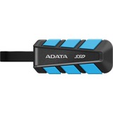 ADATA SC740 External SSD 500 GB, Externe SSD schwarz/blau, USB-C 3.2 Gen 2 (10 Gbit/s)