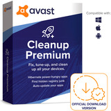 Avast Cleanup Premium, Utilities-Software Deutsch, 10 Lizenzen, 1 Jahr
