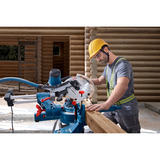 Bosch Kapp-und Gehrungssäge GCM 340-305 D Professional, Kapp- und Gehrungssäge blau, 1.800 Watt