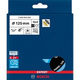Bosch Professional Expert Multiloch Universalstützteller, hart, Ø125mm, M8+5/16", Schleifteller schwarz, für Exzenterschleifer