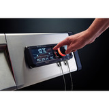 Broil King Gasgrill Regal Q 490 IR schwarz/edelstahl, mit Infrarot-Seitenbrenner und Heckbrenner, iQue Smart Steuerung