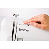 Brother Mechanische Nähmaschine RH127 weiß/violett