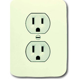 Busch-Jaeger Doppelsteckdose zwei polig mit Schutzkontakt und Erdung Retail