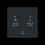 Busch-Jaeger Klingeltaster Do Not Disturb Make Up Room schwarz, Retail