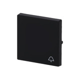 Busch-Jaeger Wippe mit Aufdruck 2520 Klingel Symbol schwarz, Retail