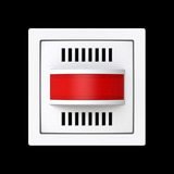 Busch-Jaeger Zentralscheibe 1573 CN-44G, Zentralplatte weiß, Retail