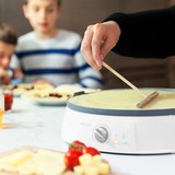Cecotec 2-in-1 Fun Crepestone Twin, Crêpesmaker weiß
