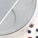 Cecotec 2-in-1 Fun Crepestone Twin, Crêpesmaker weiß