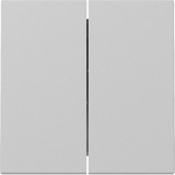 Gira Wippe zweifach matt lackiert grau, Retail