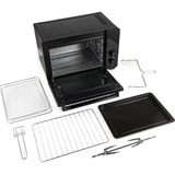 Hisense Miniofen HOM30AF , Mini-Backofen schwarz, 1.800 Watt, 30 Liter