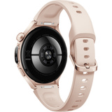 Huawei Watch 6 42mm (Leib-L19F), Smartwatch gold, pinkes Fluoroelastomer-Armband