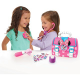 Just Play Disney Junior Minnie Mouse Bow-Care Doctor Bag Set, Kinderhaushaltsgerät 