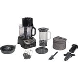 Kenwood Kompakt-Küchenmaschine MultiPro XL Weigh+ schwarz, 1.000 Watt, integrierte Waage, Mixaufsatz