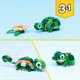LEGO 31377 Creator 3-in-1 Schildkröte mit Seerose, Konstruktionsspielzeug 