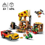 LEGO 60496 City Pizza-Liefererlebnis mit Fahrzeugen, Konstruktionsspielzeug 