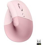 Logitech Lift, Maus rosa, Logi Bolt, Bluetooth, Windows/macOS/iPadOS