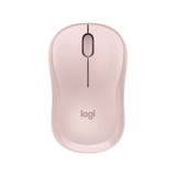 Logitech M240 Silent, Maus rosa, Bluetooth, für Windows/macOS/iPadOS/Android/ChromeOS/Linux