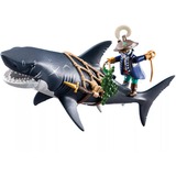 PLAYMOBIL 71793 Pirates Gefahr durch Riesenhai, Konstruktionsspielzeug 